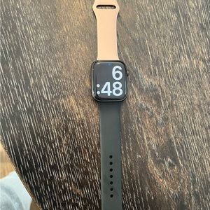 Apple Watch 44 mm SE. Barely worn. No scratches or scuffs- like new